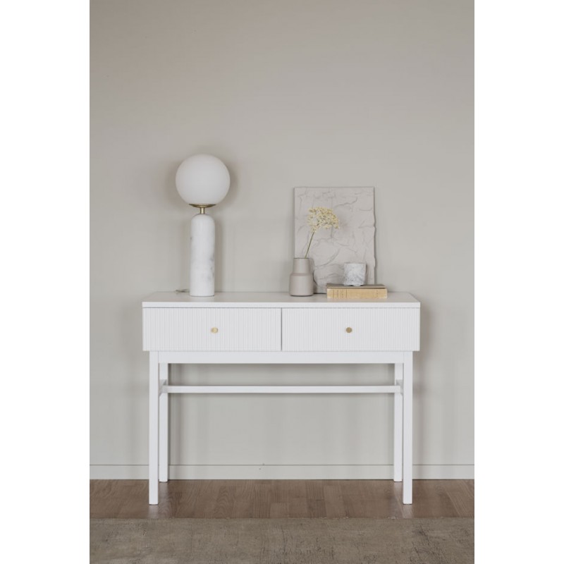 RO Lewiston Console Table White